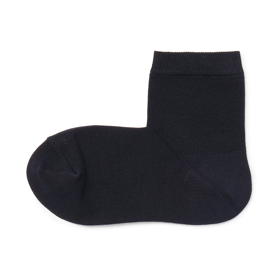 Right Angle 3 Layer Loose Top Short Socks21-23cm White