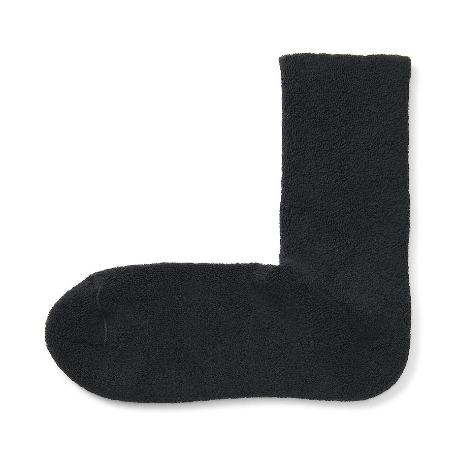 Right Angle pile Cozy socks 21-23cm Light Green