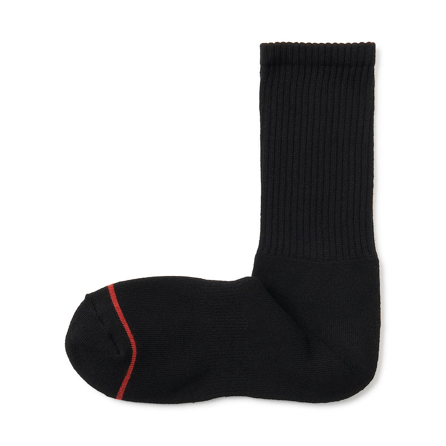 Right angle warm material socks(Thick)Dark gray25-27cm