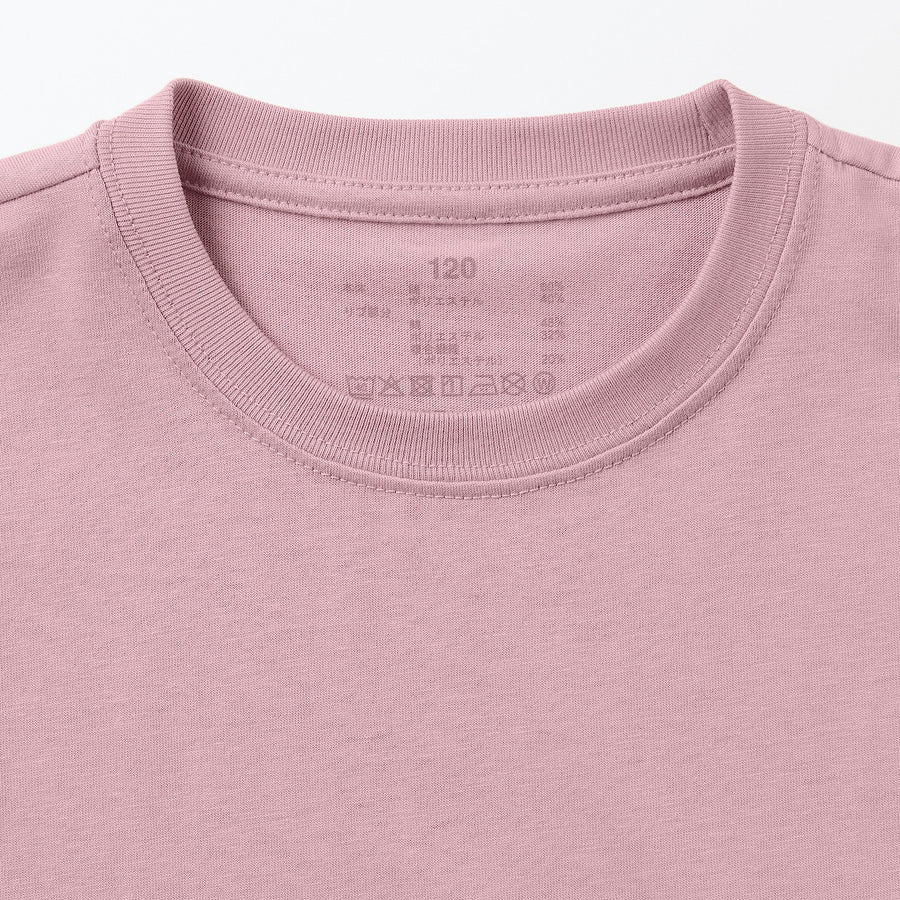 Crewneck Long Sleeve T-Shirt (5-14Y) - MUJI Australia