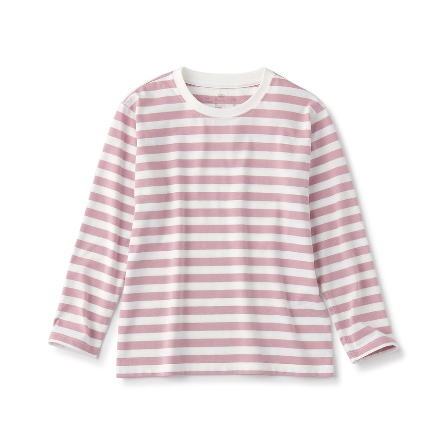 Crewneck Long Sleeve T-Shirt (5-14Y) - MUJI Australia