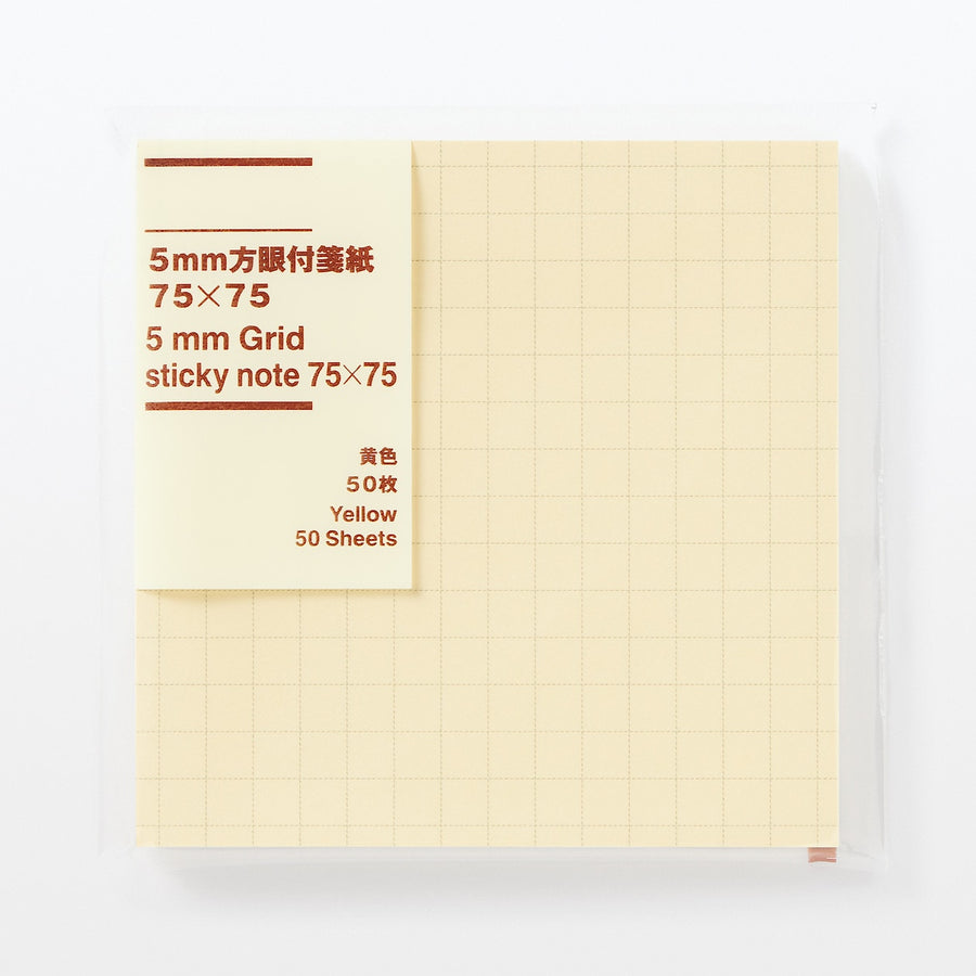 5 mm Grid sticky note 75*75