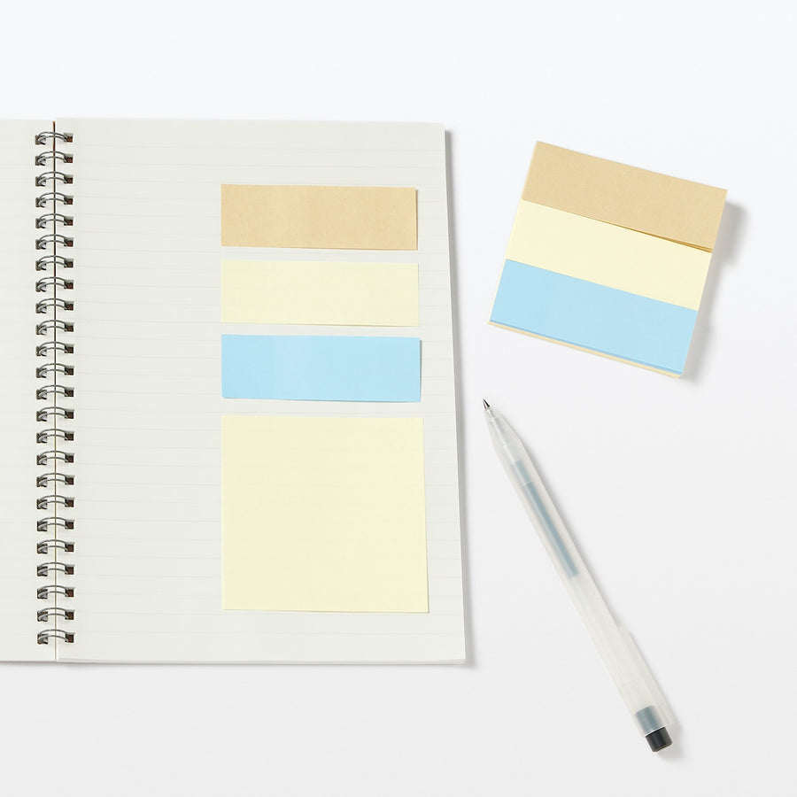 Sticky Note Half Buy MUJI Double-Sided Sticky Notes