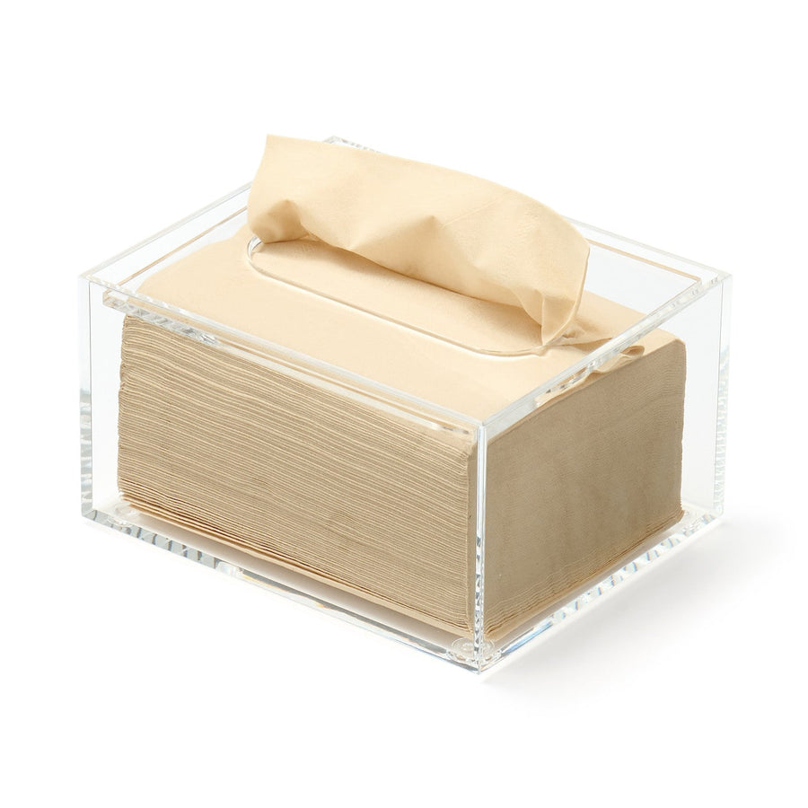 Acrylic Tissue Holder - Tabletop - MUJI Australia