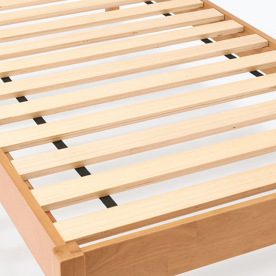 Wooden bed