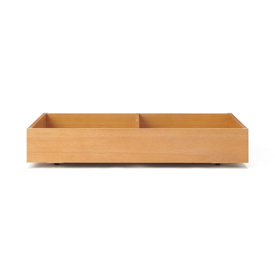 Wooden bed Storage box with divider