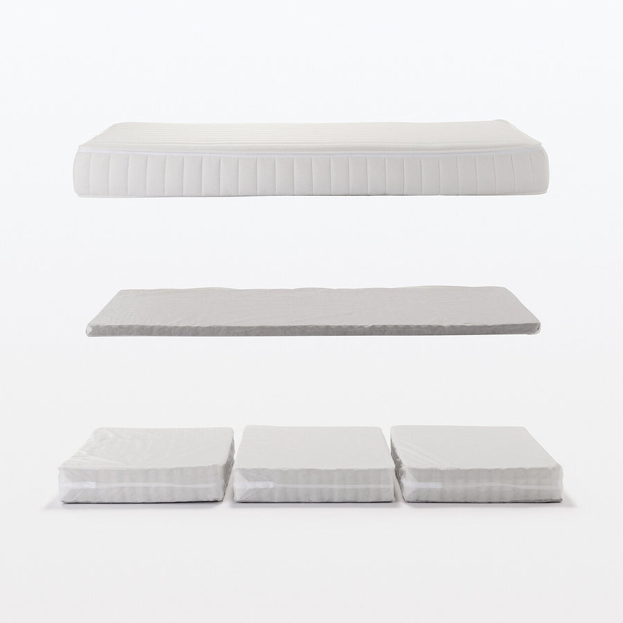 Easy-to-turn-over mattress High density pocket coil