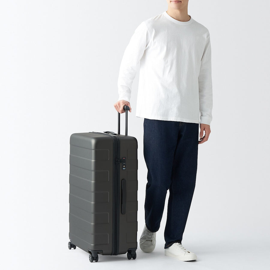 MUJI Hard Shell Check In Suitcase 105L 77cm Travel Luggage MUJI Australia