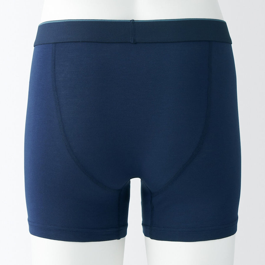 M's Lyocell blended Front open boxer briefsDark grayXS