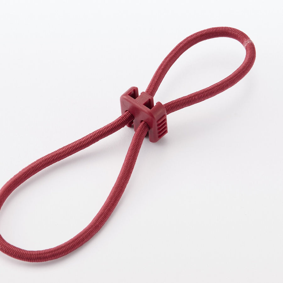 Rubber tie-down strap with self-locking fastener 3 Colours