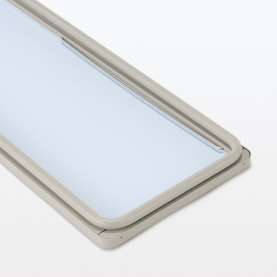 Steel pipe Full length mirror