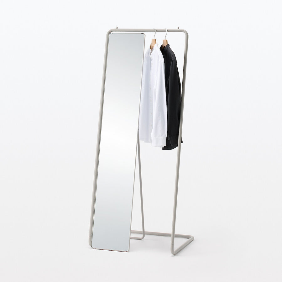 Steel pipe Full length mirror
