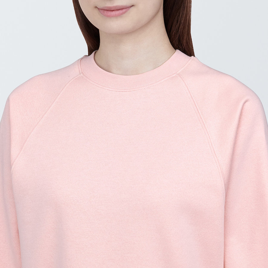 Women's Crew neck L/S Sweat shirt WhiteXS