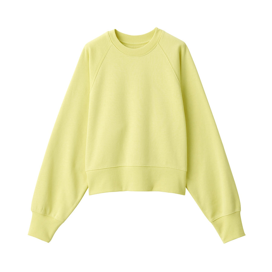 Women's Crew neck L/S Sweat shirt WhiteXS