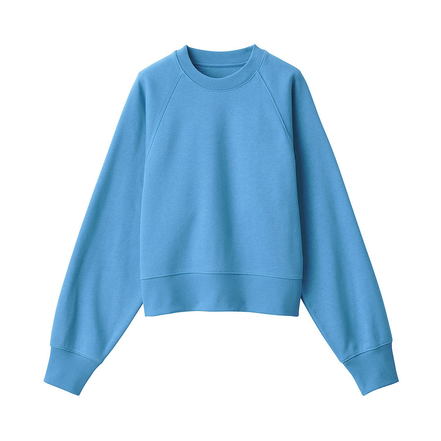 Women's Crew neck L/S Sweat shirt WhiteXS