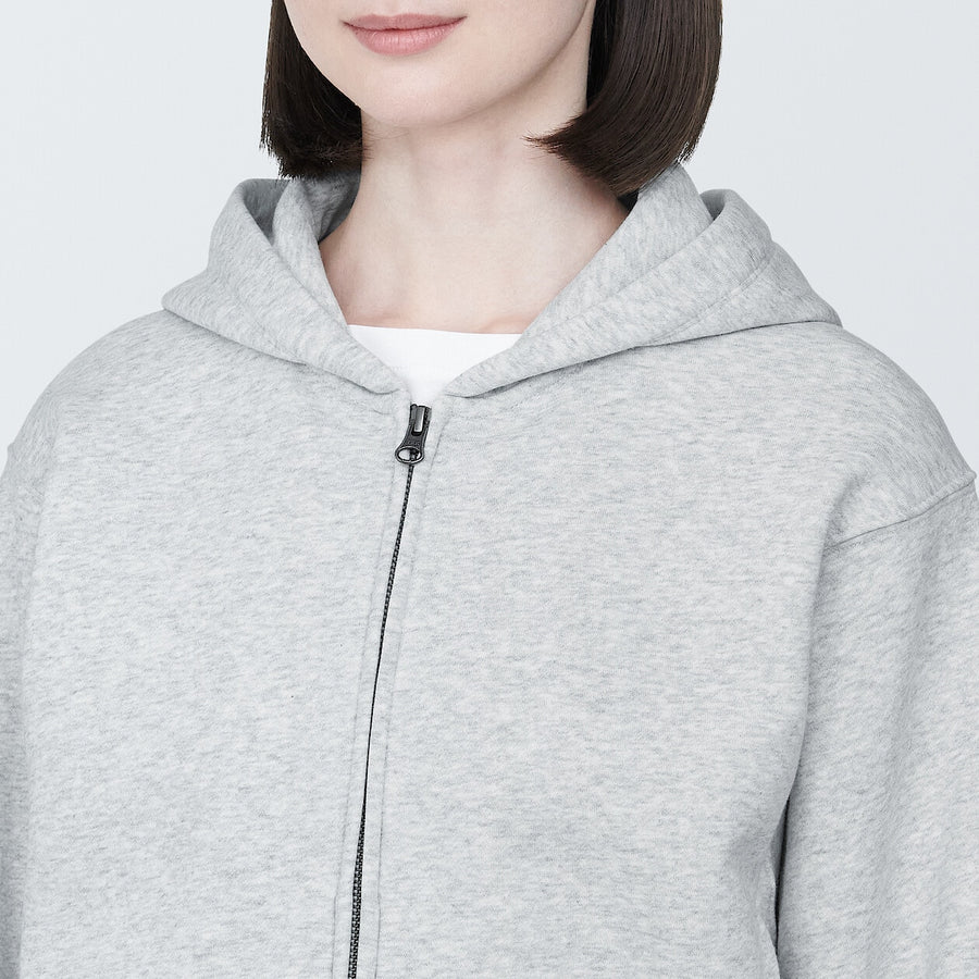 Women's Sweatshirts Zip up hoody Light grayXS