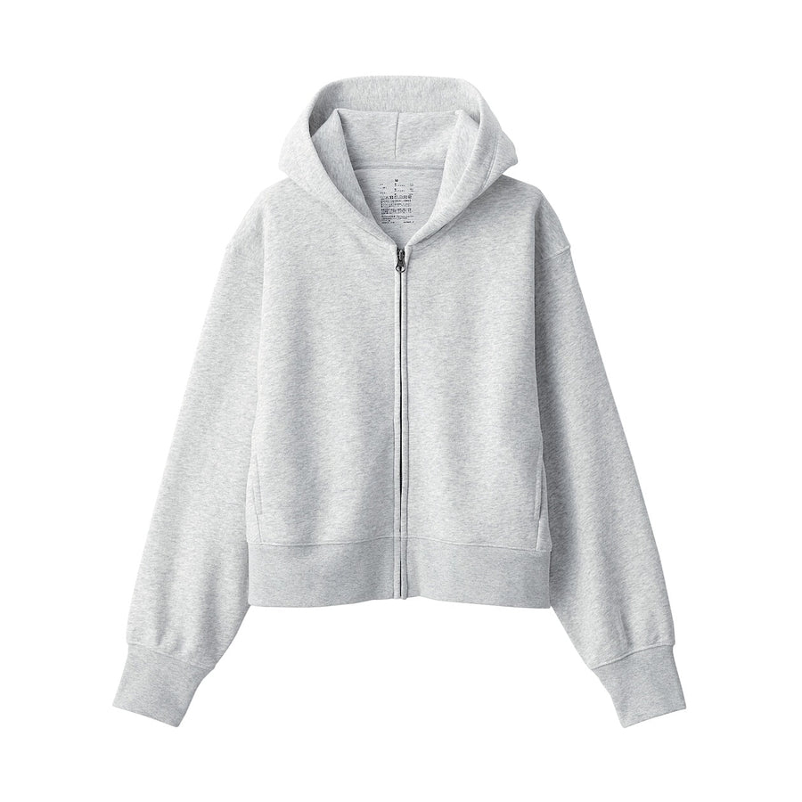 Women's Sweatshirts Zip up hoody Light grayXS