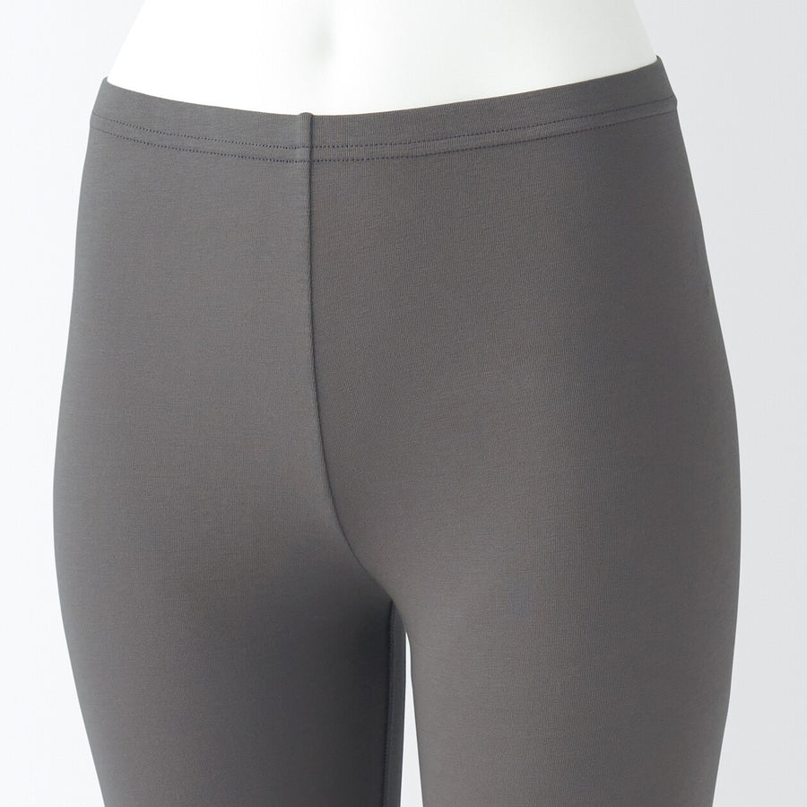 Women's stretch Jersey Leggings (Full Length)Charcoal greyXS