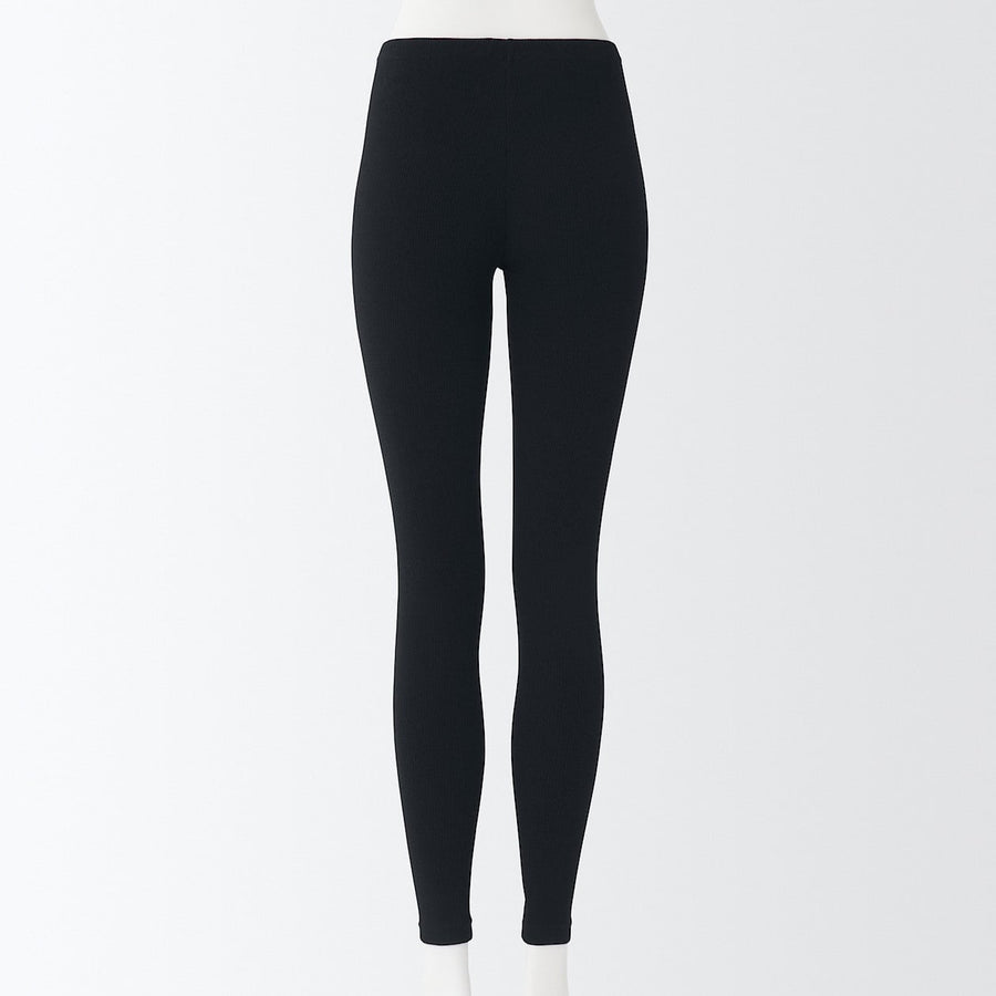 Women's stretch Rib Leggings (Full Length)Dark grayXS