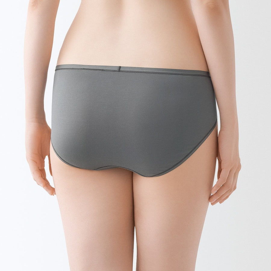 W's Smooth stretch low-rise shorts(bikini)Dark greyXS