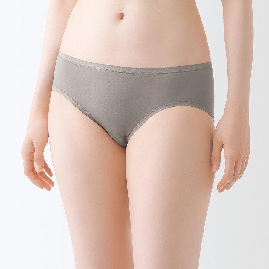 W's Smooth stretch low-rise shorts(bikini)Dark greyXS