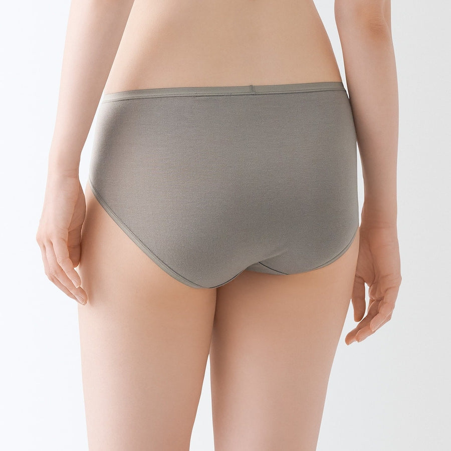 W's Smooth stretch midi shorts(bikini)Dark greyXS