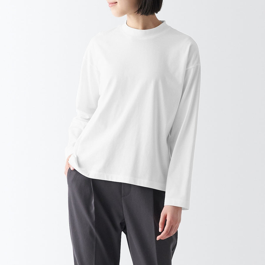 Women's Jersey Crew neck L/S T-shirt WhiteXS