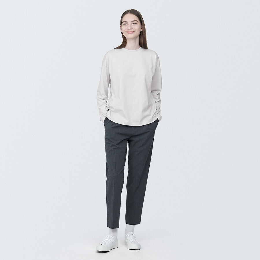 Women's Jersey Crew neck L/S T-shirt WhiteXS