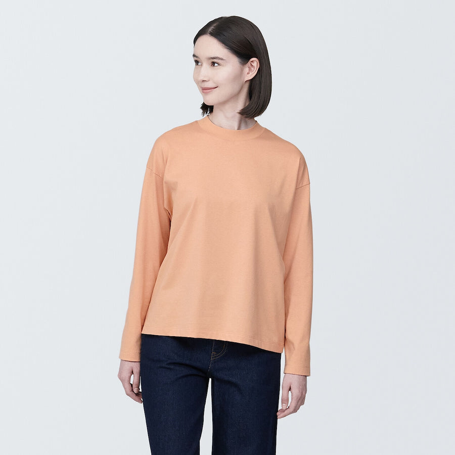 Women's Jersey Crew neck L/S T-shirt WhiteXS