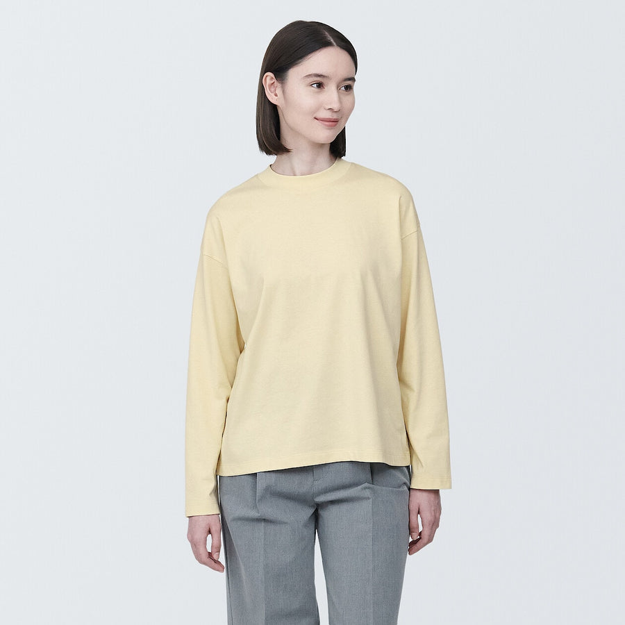 Women's Jersey Crew neck L/S T-shirt WhiteXS