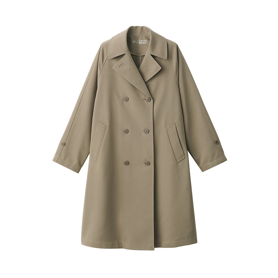 Women's Water repellent Trench coatBeigeXS