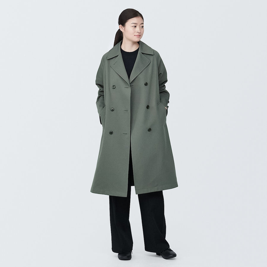 Women's Water repellent Trench coatBeigeXS