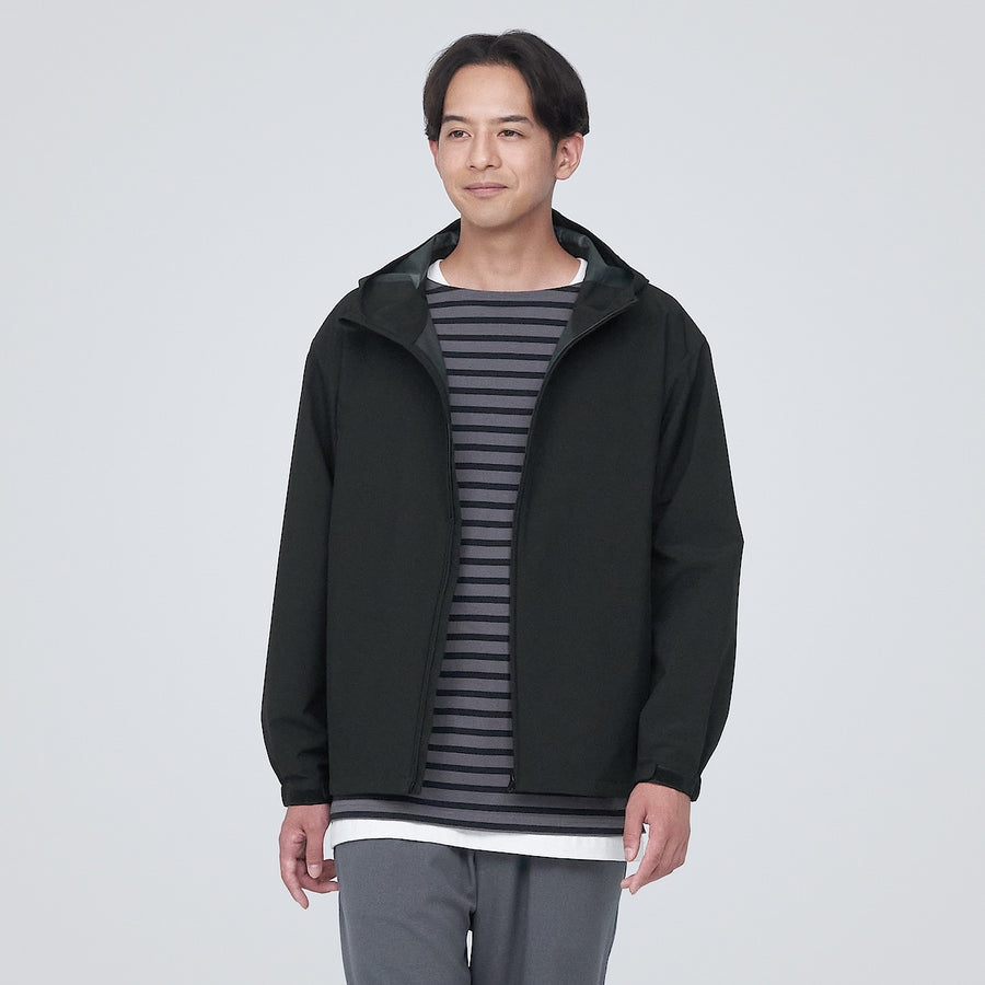 M's water repellent parka BlackXS