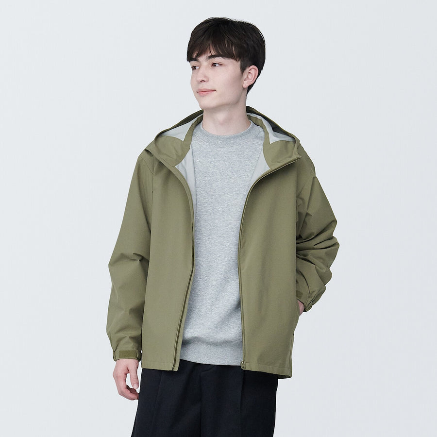 M's water repellent parka BlackXS