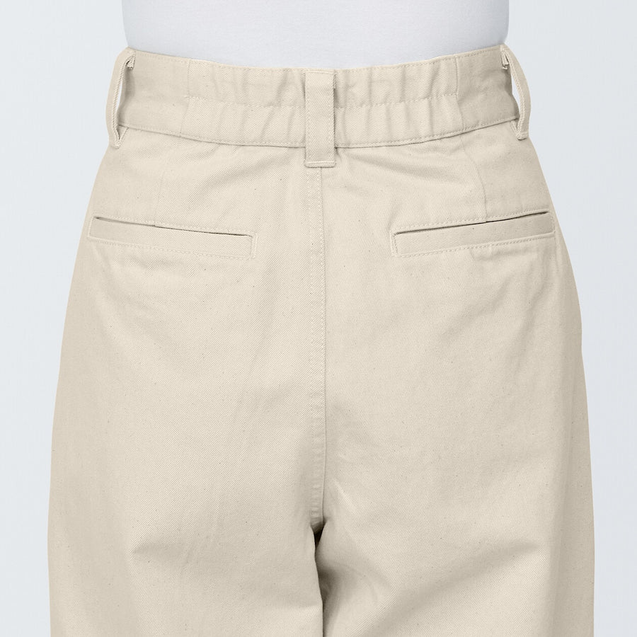 Women's Kapok blend Tucked pantsLADY XS Natural