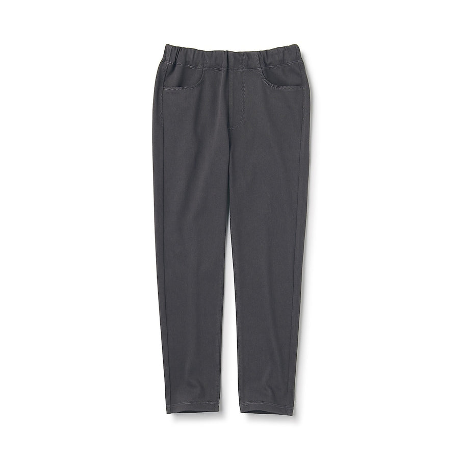 K's Jersey color leggings pantsCharcoal grey110