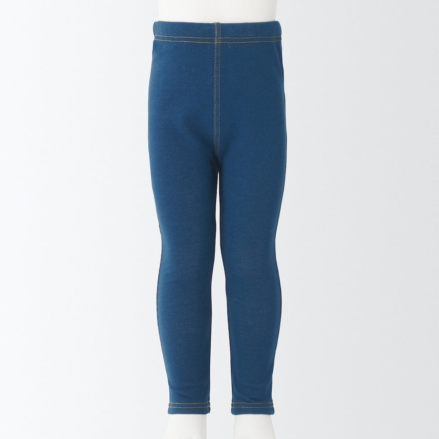 Baby High waisted denim like LeggingsLight blue80