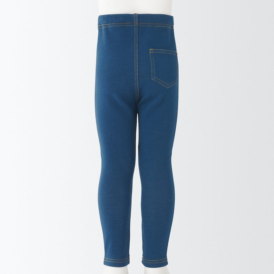 Baby High waisted denim like LeggingsLight blue80