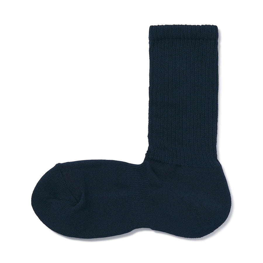 Men's right Angle Pile socks(Plain)Light silver grey27-29cm