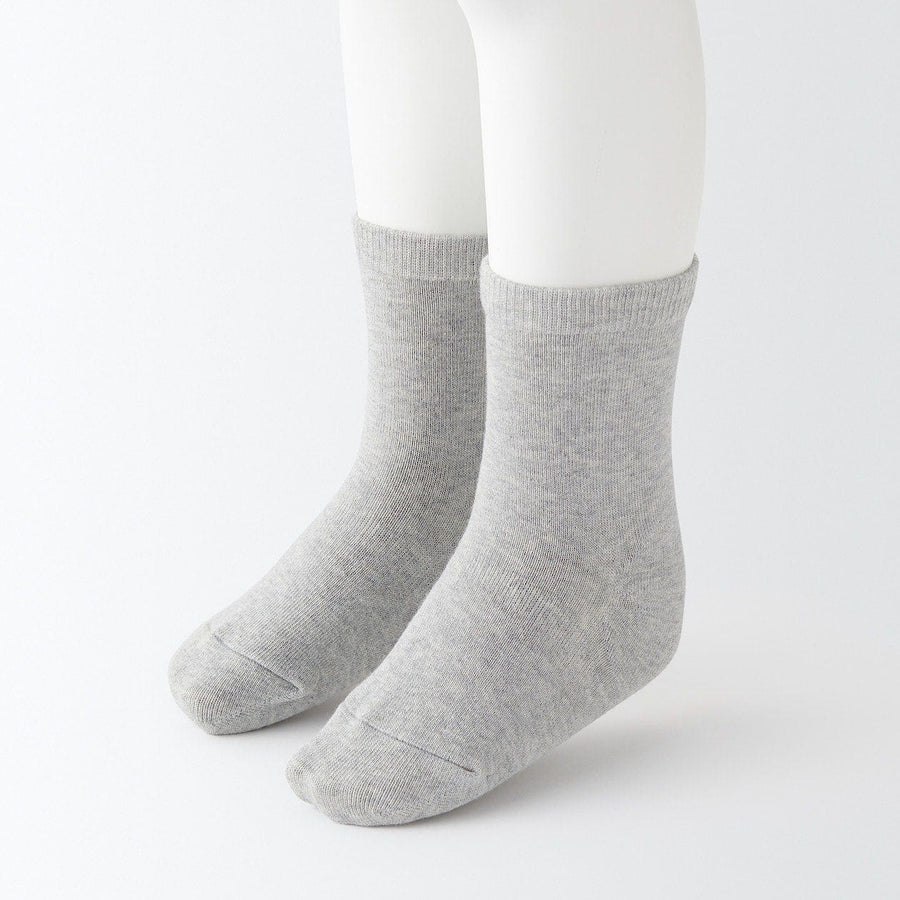 Baby right angle adjustable socks PlainL grey15-19cm