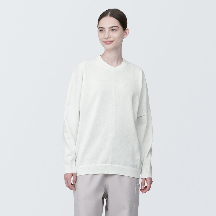 Quick dry knitted pulloverUNISEX XS Off white