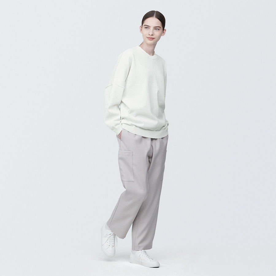 Quick dry knitted pulloverUNISEX XS Off white