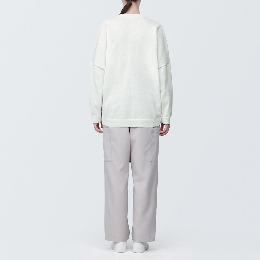 Quick dry knitted pulloverUNISEX XS Off white