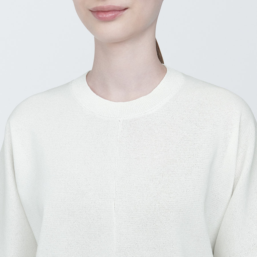 Quick dry knitted pulloverUNISEX XS Off white