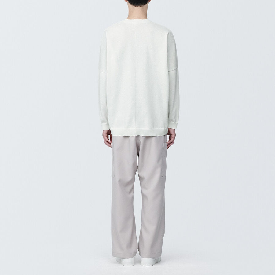 Quick dry knitted pulloverUNISEX XS Off white