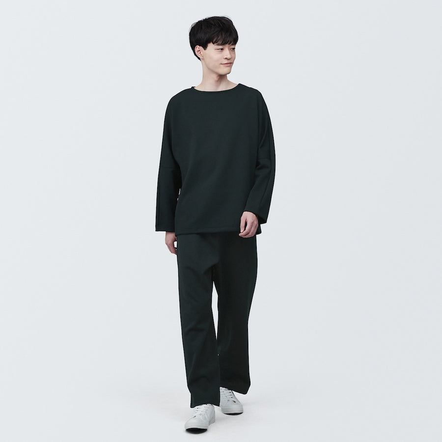 MUJI Labo Water Repellent Double Knitted Long Sleeve Pullover