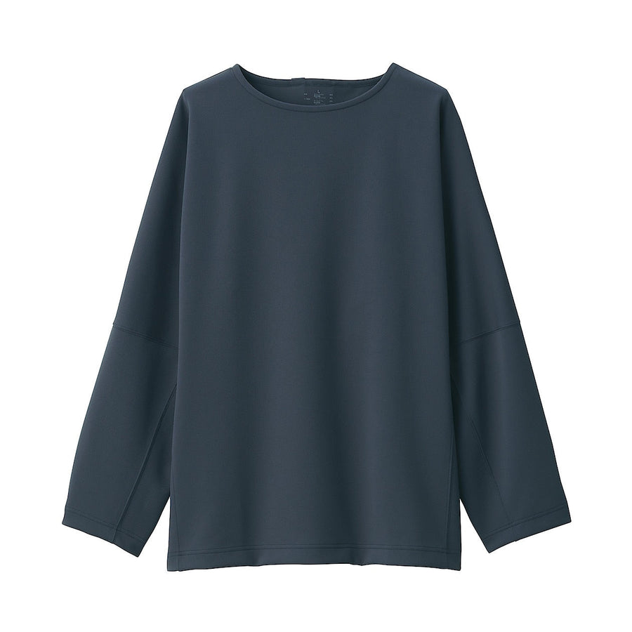 MUJI Labo Water Repellent Double Knitted Long Sleeve Pullover