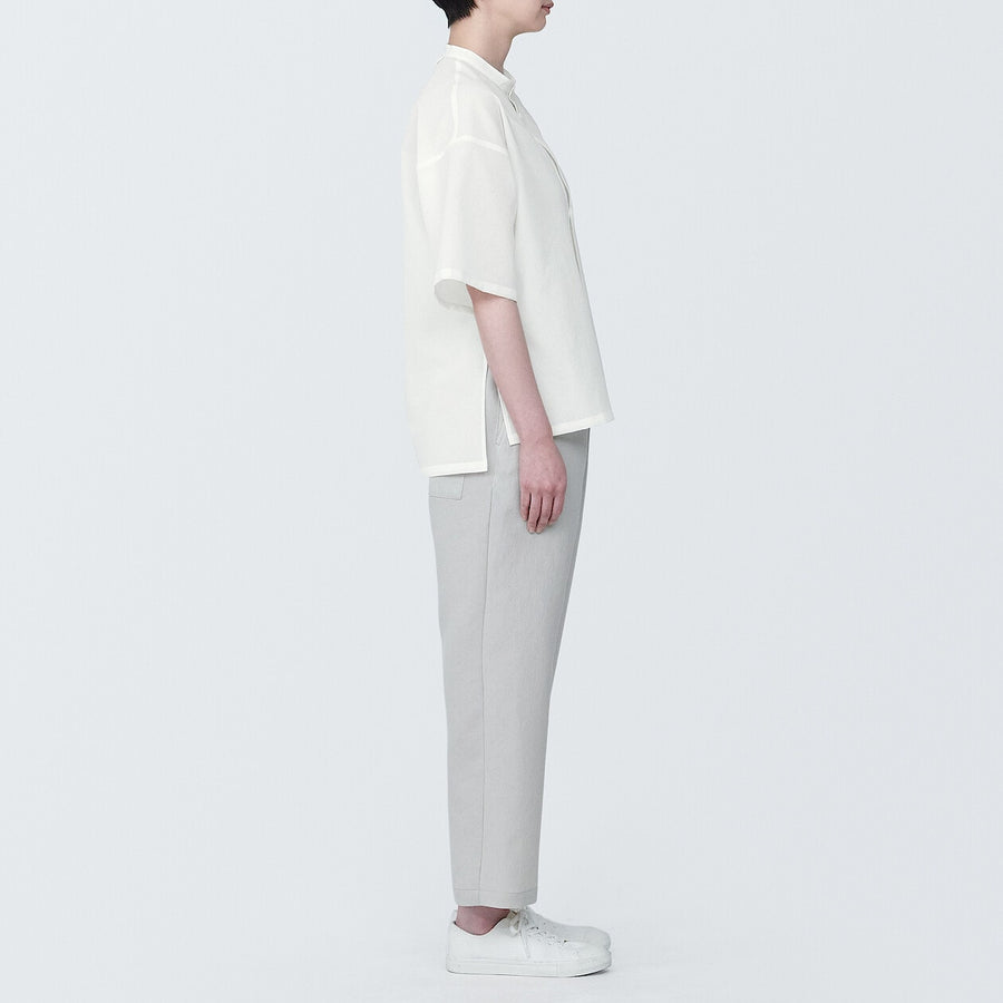 Breathable easy-clean S/S shirt Off whiteXS