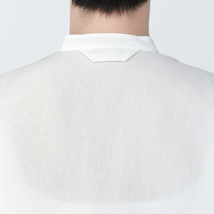 Breathable easy-clean S/S shirt Off whiteXS