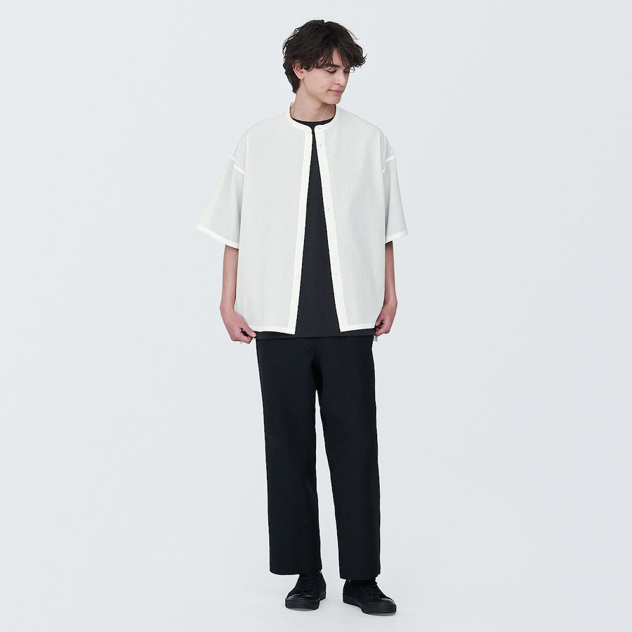 Breathable easy-clean S/S shirt Off whiteXS